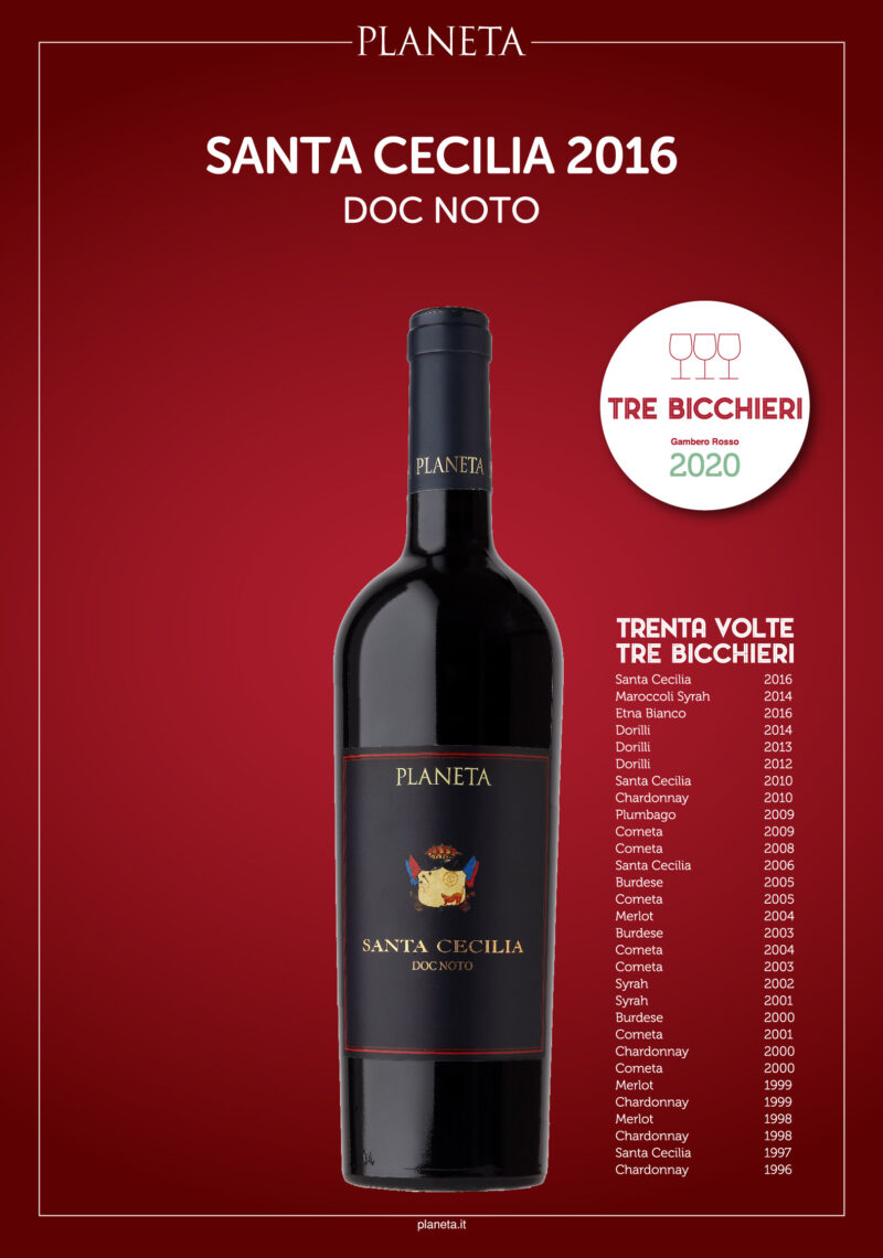 planeta vince tre bicchieri