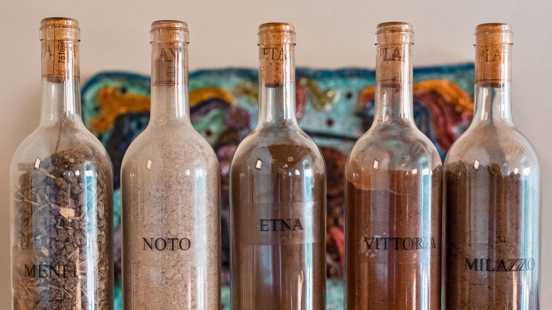 bottiglie territori planeta