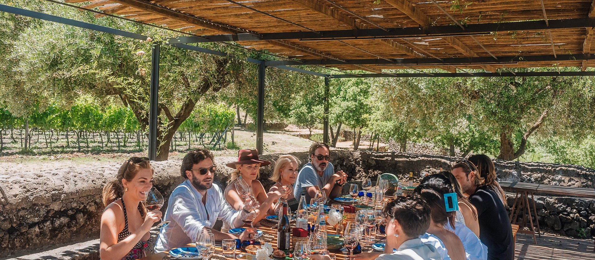 pranzo in giardino planeta